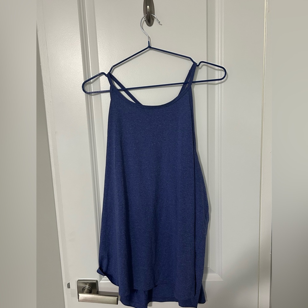 Old Navy Purple Blue Heather Active  Tank Top